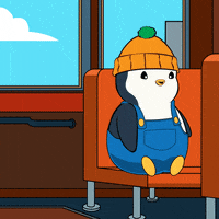 Scared Uh Oh GIF by Pudgy Penguins