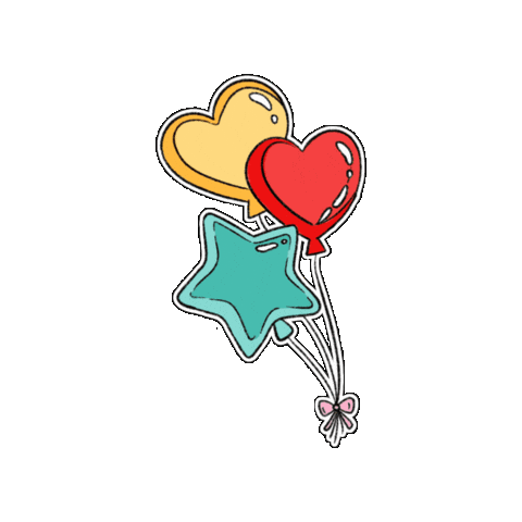 Party Balloon Sticker