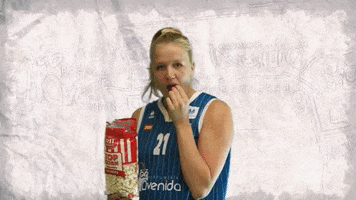 Basketball Popcorn GIF by CB PERFUMERIAS AVENIDA