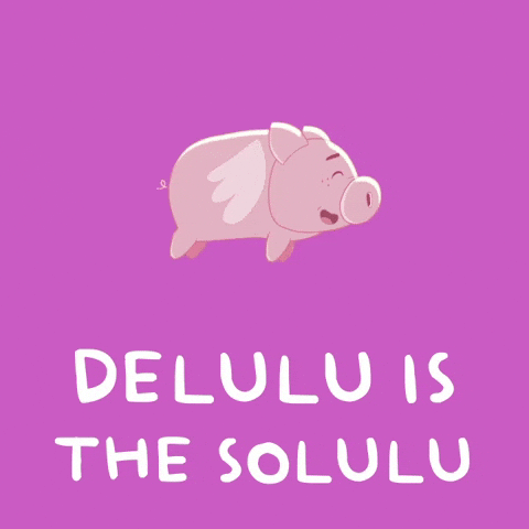Believe Flying Pig GIF by PositivelyPigasus