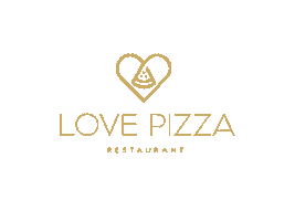 Love Pizza Restaurant Sticker