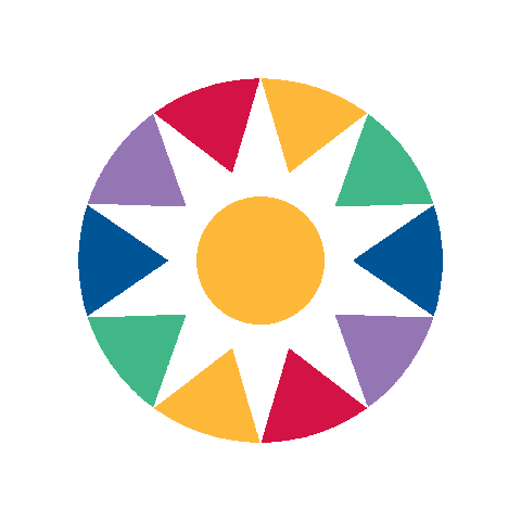 Summer Camp Sun Sticker by Parish Summer