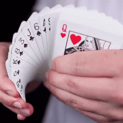 Queen Of Hearts GIF by Black Roses Playing Cards