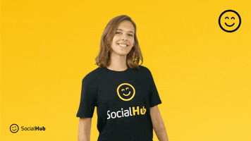Joy Smile GIF by SocialHub