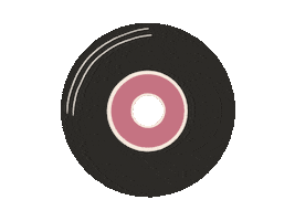 Record Player Vinyl Sticker