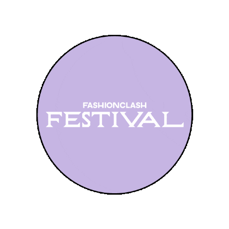 Festival Circle Sticker by FASHIONCLASH