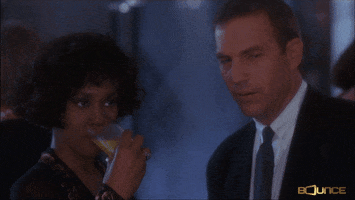 Whitney Houston Drinking GIF by Bounce