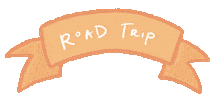 Driving Road Trip Sticker