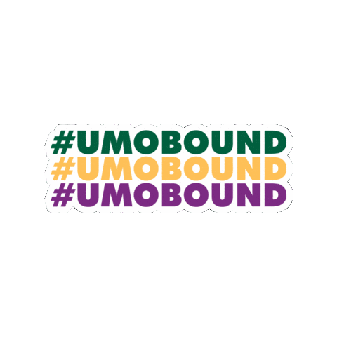 Umo Sticker by University of Mount Olive