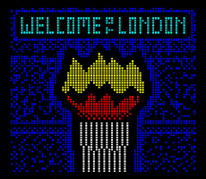 London Pixel Art GIF