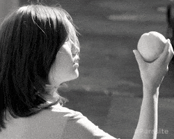 Black And White Peach GIF by Madman Films