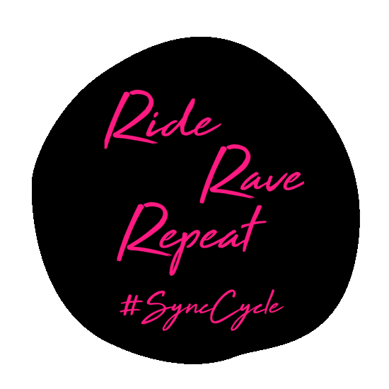 Rave Ride Sticker by SyncCycle