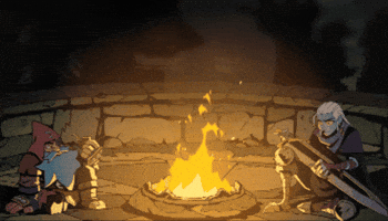 Fantasy Camping GIF by Pixel Bandits