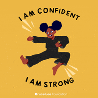 I Am Strong Mental Health GIF by Bruce Lee Foundation