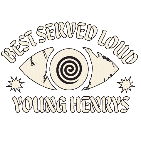 Live Music Craft Beer Sticker by Young Henrys