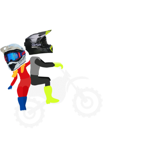 Motocross Sticker