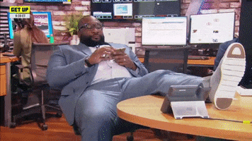 Chilling Marcus Spears GIF by ESPN