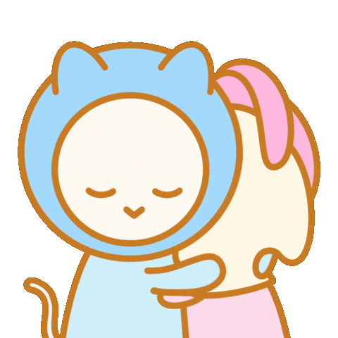 I Love You Hug Sticker