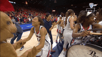 Excited University Of Arizona GIF by Pac-12 Network