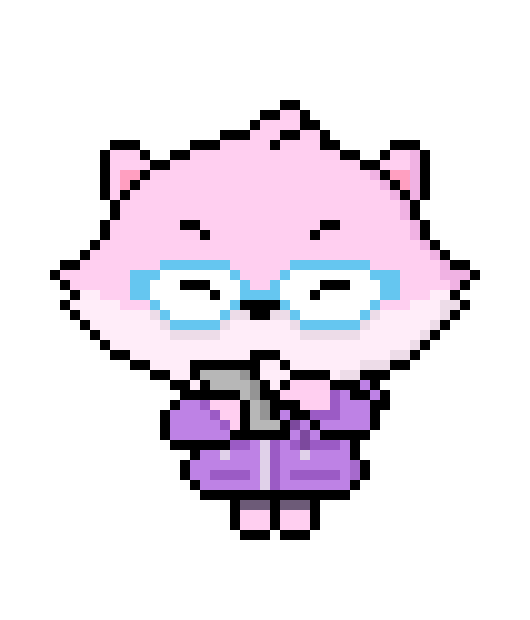 Pixel Love Sticker