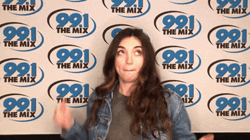 Radio Dancing GIF by 99.1 The Mix