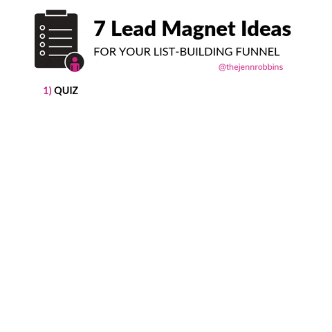 jennrobbins email list business marketing lead magnet list-building funnel GIF