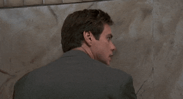 Shocked Jim Carrey GIF by hero0fwar
