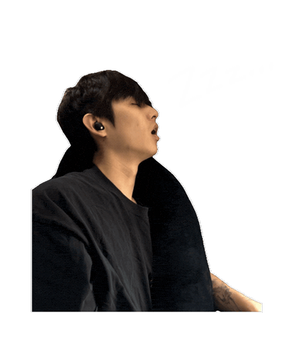 Jae Park Sleeping Sticker