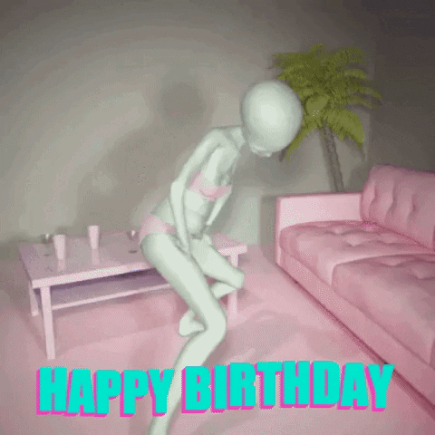10 Weird Happy Birthday GIFs by Reaction GIFs