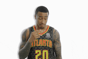 John Collins Reaction GIF by Atlanta Hawks