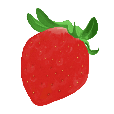Strawberry いちご Sticker