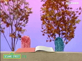 Sesame Street Book GIF by Squembri