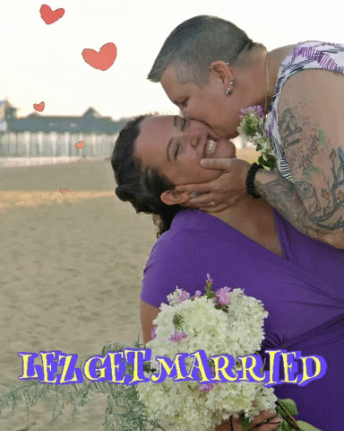 Just Married Gay GIF