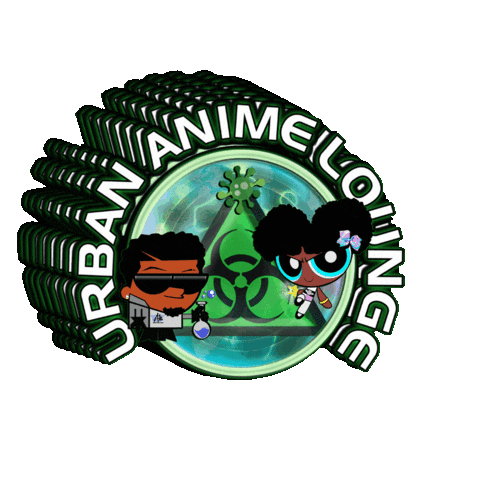 Urban Anime Lounge Sticker