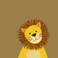 Lion Month GIF by Daniela Nachtigall