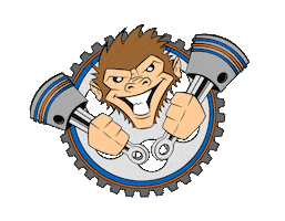 G-Monkey Sticker