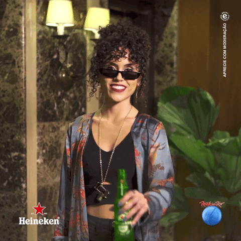 Rock N Roll Beer GIF by Heineken Brasil