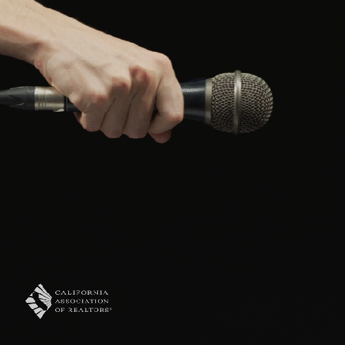 Realtor Mic Drop GIF by CALIFORNIA ASSOCIATION OF REALTORS® Find