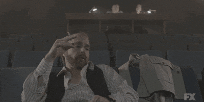 sam rockwell it&#39;s unwatchable GIF by Fosse/Verdon