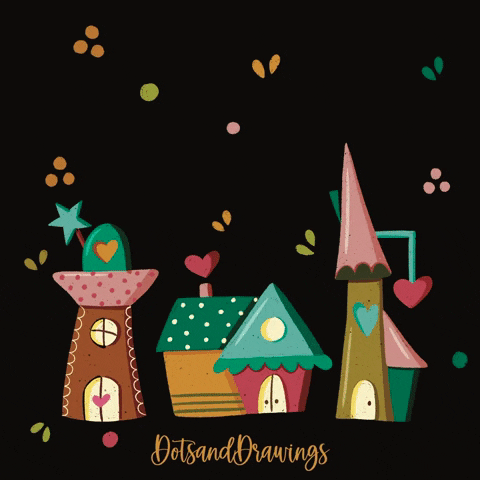 Dots and Drawings GIF