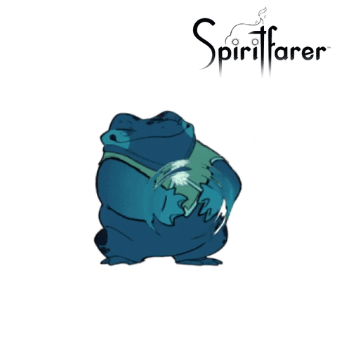 thunderlotusgames frog belly spiritfarer GIF