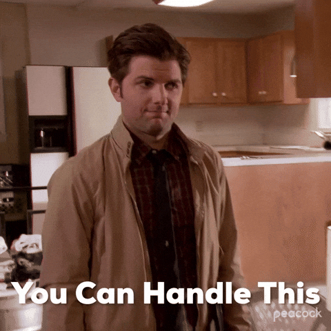 Encourage Season 3 GIF by Parks and Recreation by parksandrec