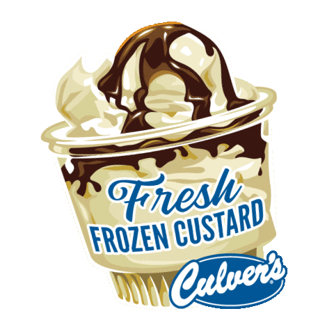 Cheese Curds Chocolate Sticker by Culver's