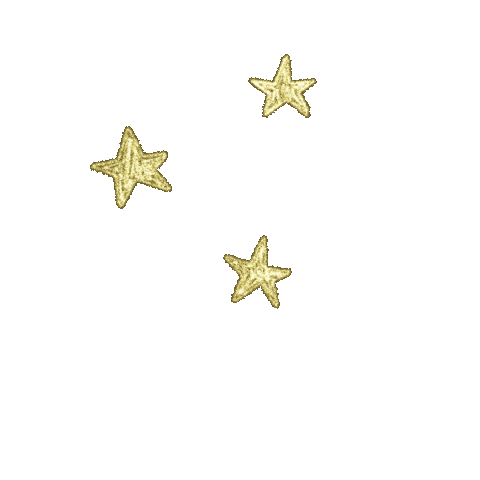Stars Gold Sticker by moonproject