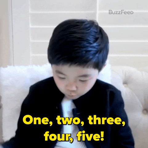 Count Counting GIF by BuzzFeed