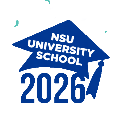 Uschool Sticker by Nova Southeastern University