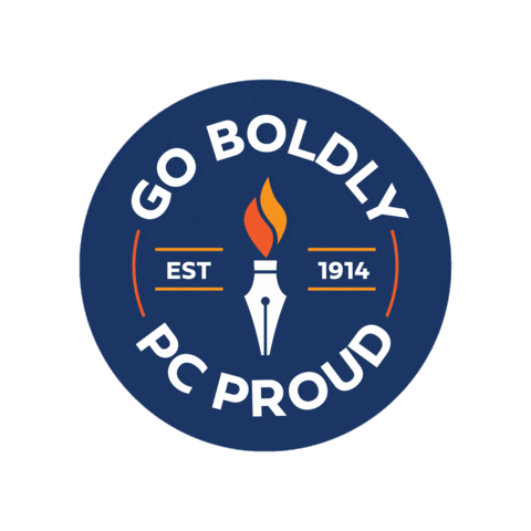 Go Boldly Oklahoma City Sticker by Putnam City Schools
