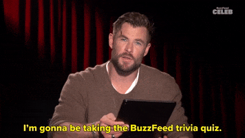 Chris Hemsworth Marvel GIF by BuzzFeed