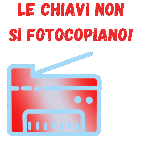 Il posto delle chiavi Sticker