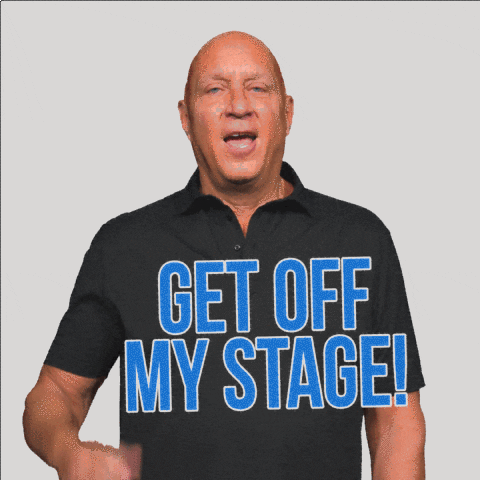 Get Off My Stage Goodbye GIF by The Steve Wilkos Show